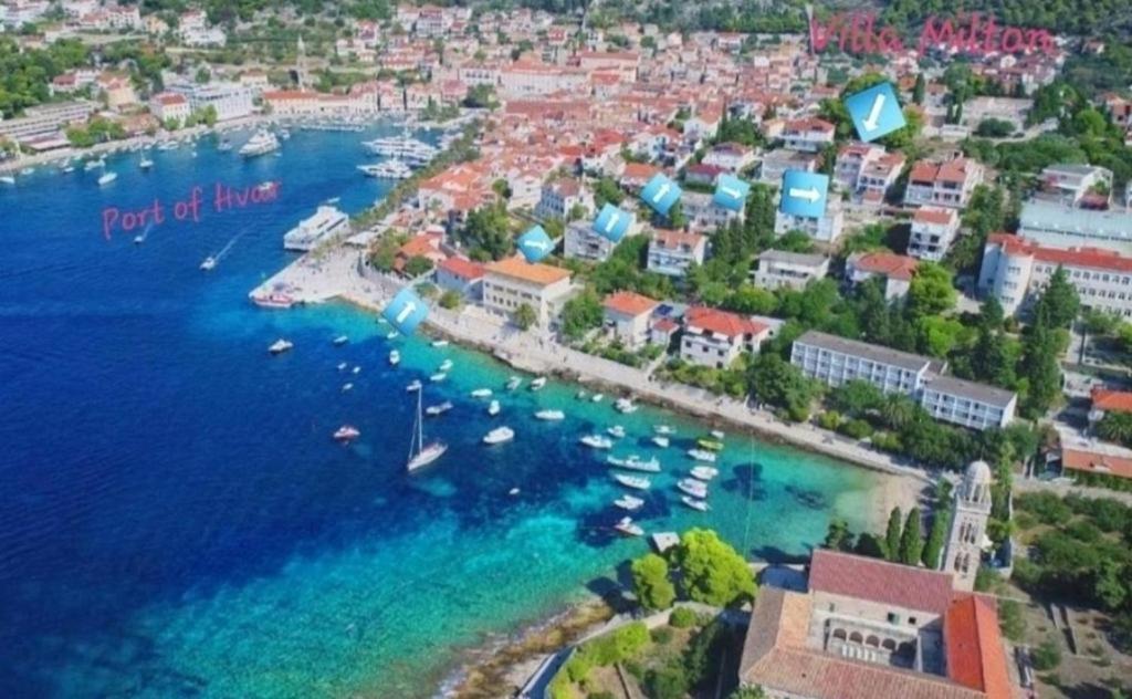 Villa Milton Luxe Hvar Hvar Town Exterior foto